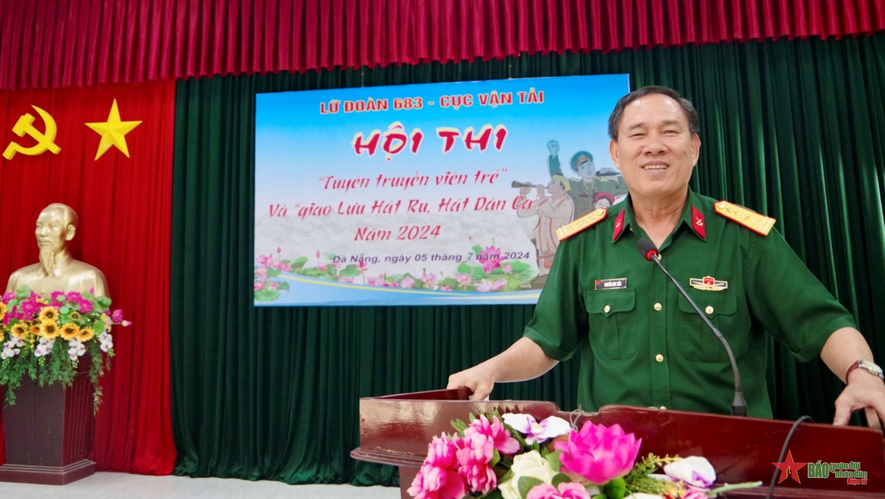 Lữ đoàn 683 tổ chức Hội thi Tuyên truyền viên trẻ năm 2024